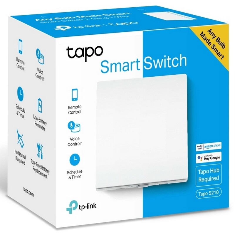 Умный выключатель TP-Link Tapo S210