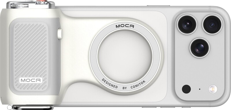 Компактний тримач Camera Grip Comitok MOCA White (COMMOCAWH)