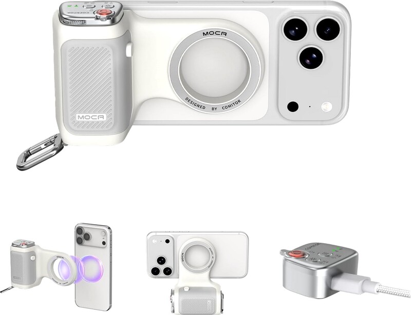 Компактний тримач Camera Grip Comitok MOCA White (COMMOCAWH)