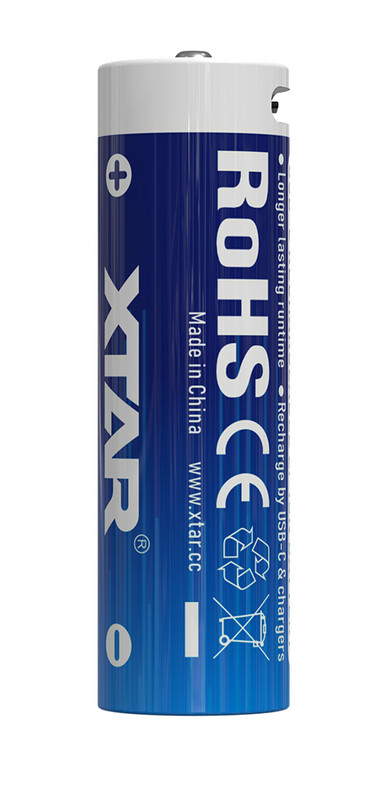 Акумулятор XTAR AA/HR06 Li-ion USB-C 3000 mAh 4 шт.