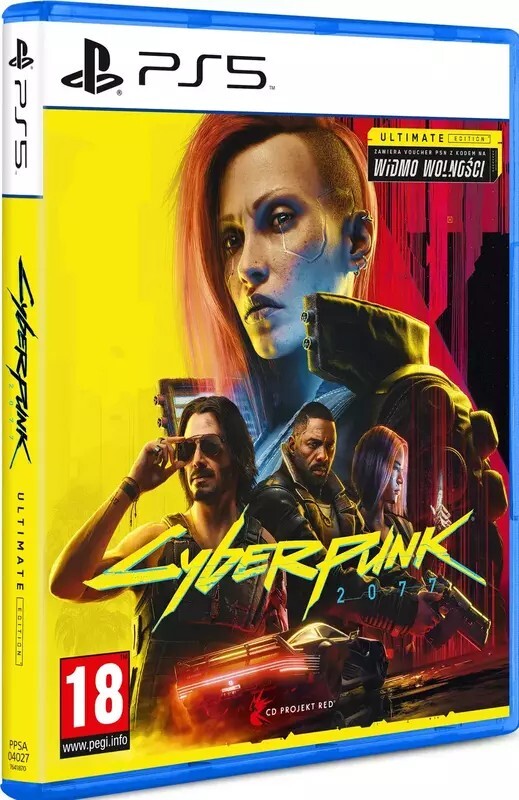 Игра Cyberpunk 2077: Ultimate Edition для Sony PlayStation 5, Blu-ray (5902367641603)