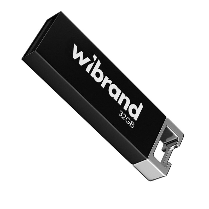 Флеш-накопитель USB 32GB Wibrand Chameleon Black (WI2.0/CH32U6B)