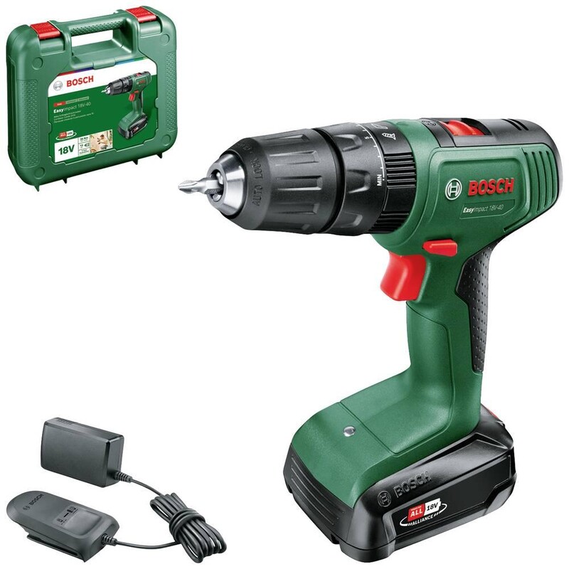 Дриль-шурупокрут Bosch EasyImpact 18V-40 (06039D8107)