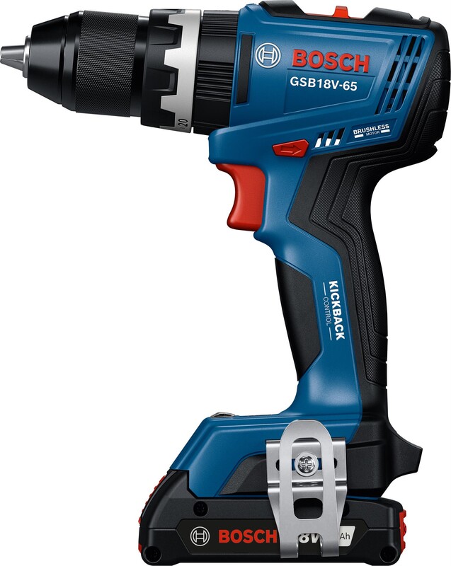 Дриль-шурупокрут Bosch Professional GSB 18V-65 (06019N3100)