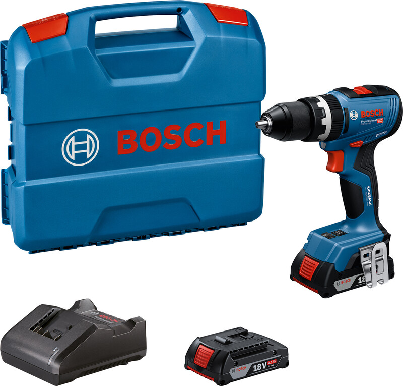 Дриль-шурупокрут Bosch Professional GSB 18V-65 (06019N3100)
