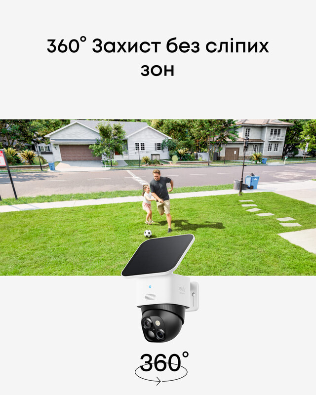 IP-камера Eufy S340 Black/White (T81703W1)