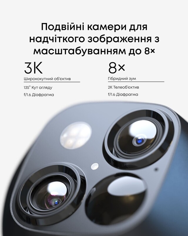 IP-камера Eufy S340 Black/White (T81703W1)