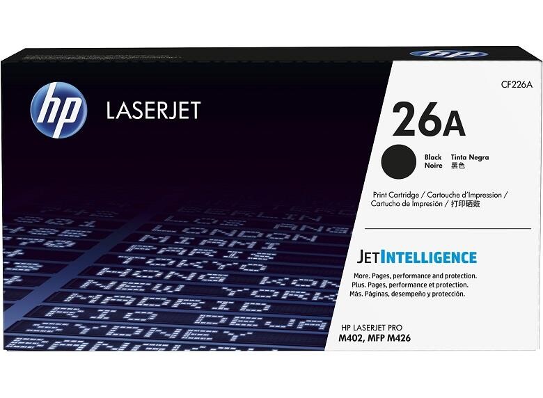 Картридж HP 26A LJ Pro M402D/M402DN/M402N/M426DW/M426FDN/M426FDW Black (CF226A)