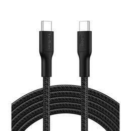 Кабель Belkin USB-C - USB-C (M/M), 3 м, Black (CAB025HQ3MBK)