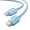 Фото - Кабель Essager Breeze USB Type-C - USB Type-C (M/M), 100W, 2 м Blue (EXCTT1-WLA03-P) | click.ua