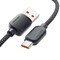 Фото - Кабель Essager Breeze USB - USB Type-C (M/M), 100W, 1 м Black (EXC7A-WL01-P) | click.ua