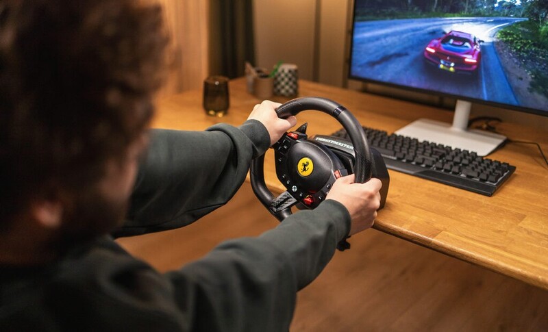 Кермо і педалі ThrustMaster T98 Ferrari 296 GTS (4460297)