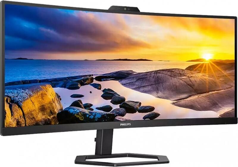 Монитор Philips 34" 34E1C5600HE/00 VA Black