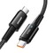 Фото - Кабель Essager Sunset USB Type-C - USB Type-C (M/M), 100W, 1 м Black (EXCTT1-CG01) | click.ua