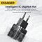 Фото - Мережевий зарядний пристрій Essager Camber 20W USB A + Type C Black (ECTAC-HMB01-P) | click.ua