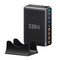 Фото - Мережевий зарядний пристрій Essager Engine 320W 4xUSB-C+4xUSB-A Black (EZC320W-QJB0G-Z) | click.ua