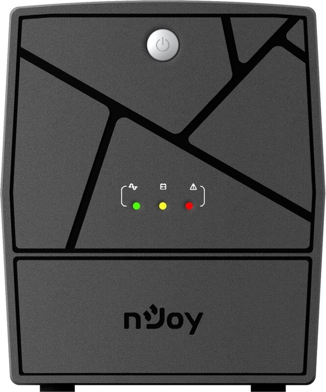 ИБП NJOY Keen 1000 (UPLI-LI100KU-CG01B), Lin.int., AVR, 4 x евро, USB, пластик