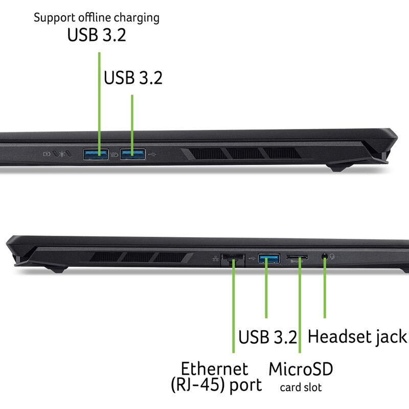 Ноутбук Acer Nitro V 16S ANV16S-71-5024 (NH.U27EU.009) Black