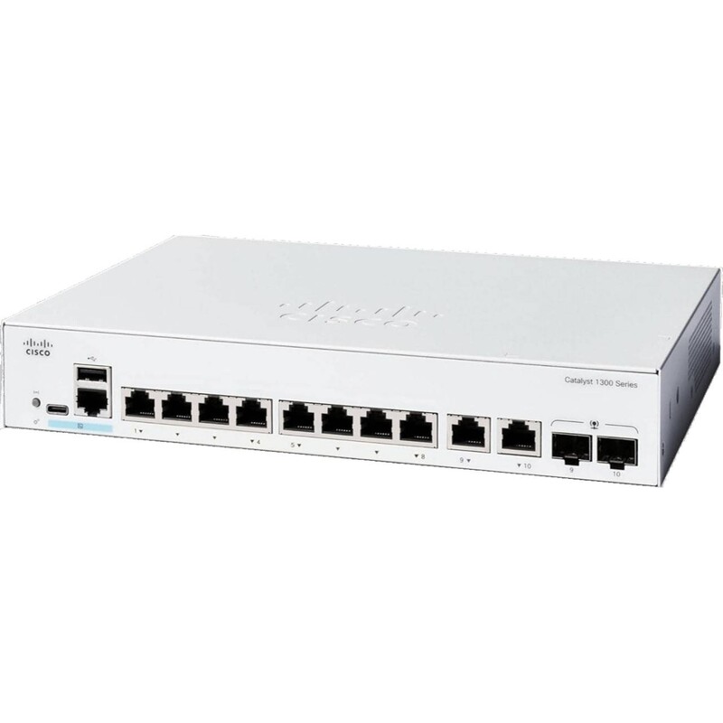 Коммутатор Cisco Catalyst C1300-8T-E-2G