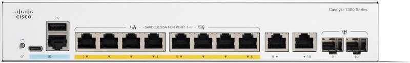 Комутатор Cisco Catalyst C1300-8P-E-2G