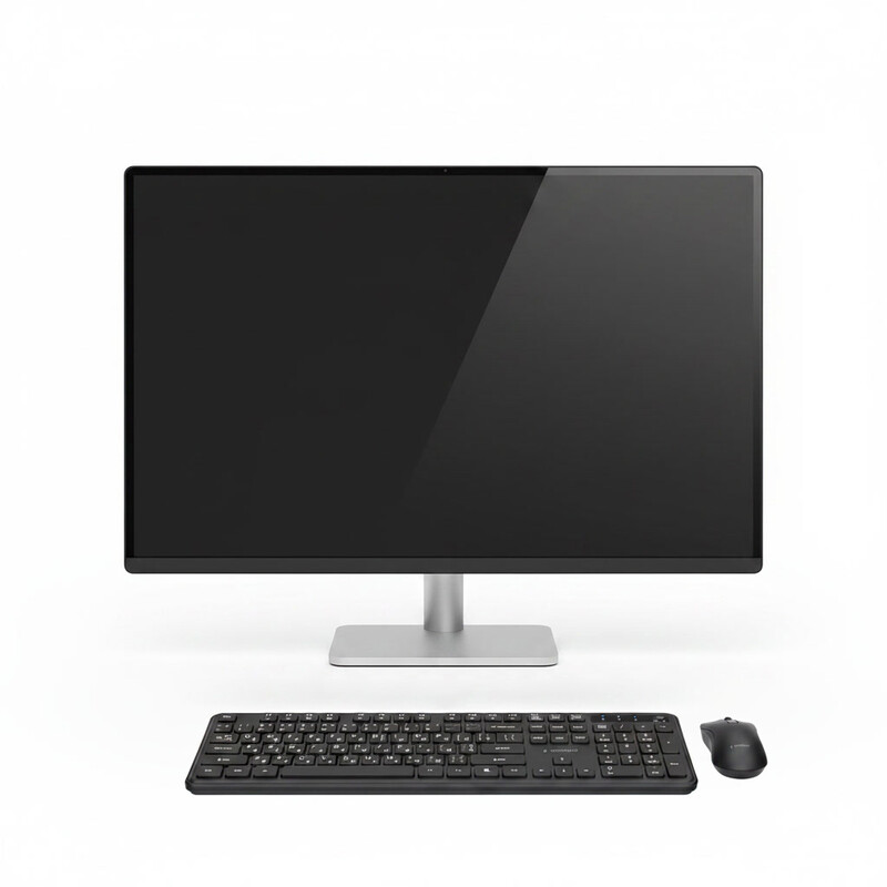 Комплект (клавіатура, миша) бездротовий Gembird KBS-WPS-01-CYRL Black