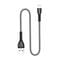 Фото - Кабель ColorWay USB - Lightning (M/M), braided cloth, 3 А, 1 м, Gray (CW-CBUL041-GR) | click.ua