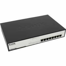 Комутатор D-Link DGS-1008MP