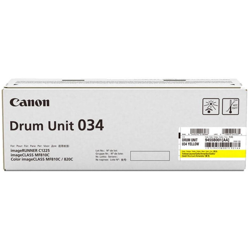 Драм-юнiт Canon (C-EXV034) C1225iF/C1225 (9455B001AA) Yellow