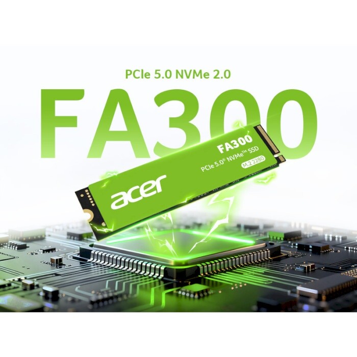 Накопичувач SSD 1TB Acer FA300 M.2 2280 NVMe PCIe Gen5.0 x4 3D NAND TLC (BL.9BWWA.167)
