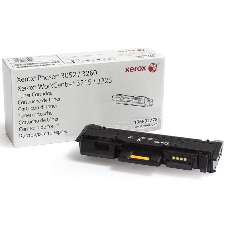 Картридж Xerox (106R02778) Phaser P3052/3260/WC3215/3225 Black