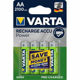 Акумулятор Varta Ready to Use AA/HR06 Ni-MH 2100 mAh BL 4шт