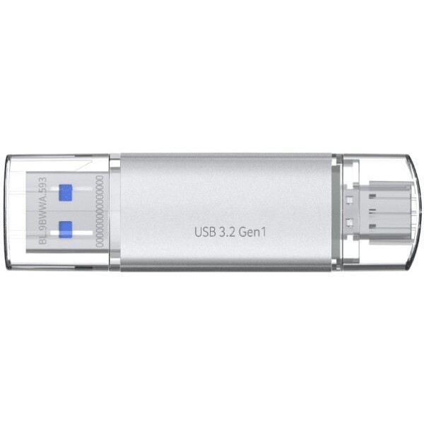 Флеш-накопитель USB3.2 128GB Acer UT300 Grey (BL.9BWWA.590)