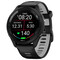Фото - Смарт-годинник Garmin Forerunner 265 Black Bezel and Case with Black/Powder Gray Silicone Band (010-02810-10) | click.ua