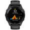 Фото - Смарт-годинник Garmin Forerunner 265 Black Bezel and Case with Black/Powder Gray Silicone Band (010-02810-10) | click.ua