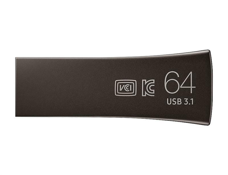 Флеш-накопичувач USB3.1 128GB Samsung Bar Plus Black (MUF-128BE4/APC)