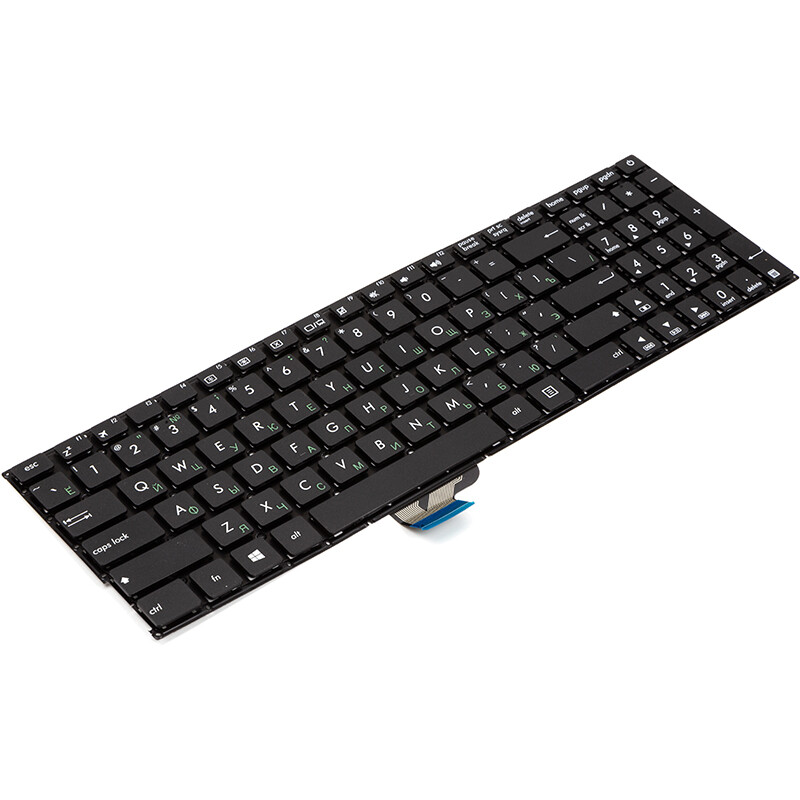 Клавиатура PowerPlant для ноутбука Asus Zenbook UX510 черная, без фрейма (KB315307)