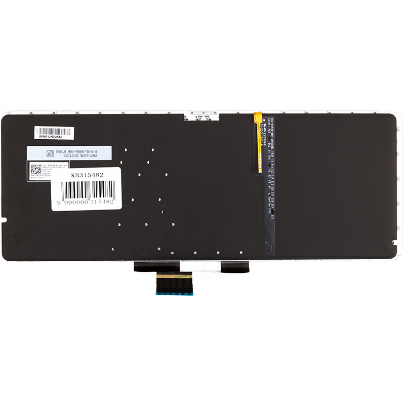 Клавіатура PowerPlant для ноутбука Asus Zenbook RX410U чорна, без фрейму, підсвічування (KB315482)