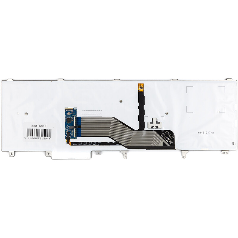 Клавиатура PowerPlant для ноутбука Dell E6520 черная, черный фрейм, подсветка (KB315048)