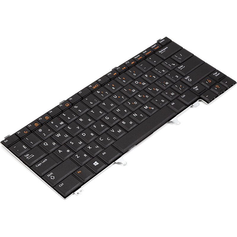 Клавиатура PowerPlant для ноутбука Dell E5420, E6420 черная, черный фрейм (KB315123)