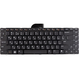 Клавиатура PowerPlant для ноутбука Dell Inspiron 14-3421 черная, черный фрейм (KB315284)