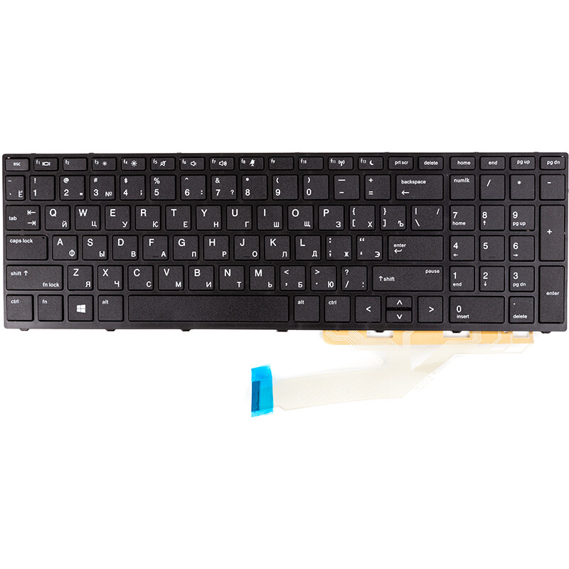 Клавиатура PowerPlant для ноутбука HP Probook 450 G5, 470 G5 с рамкой (KB313594)