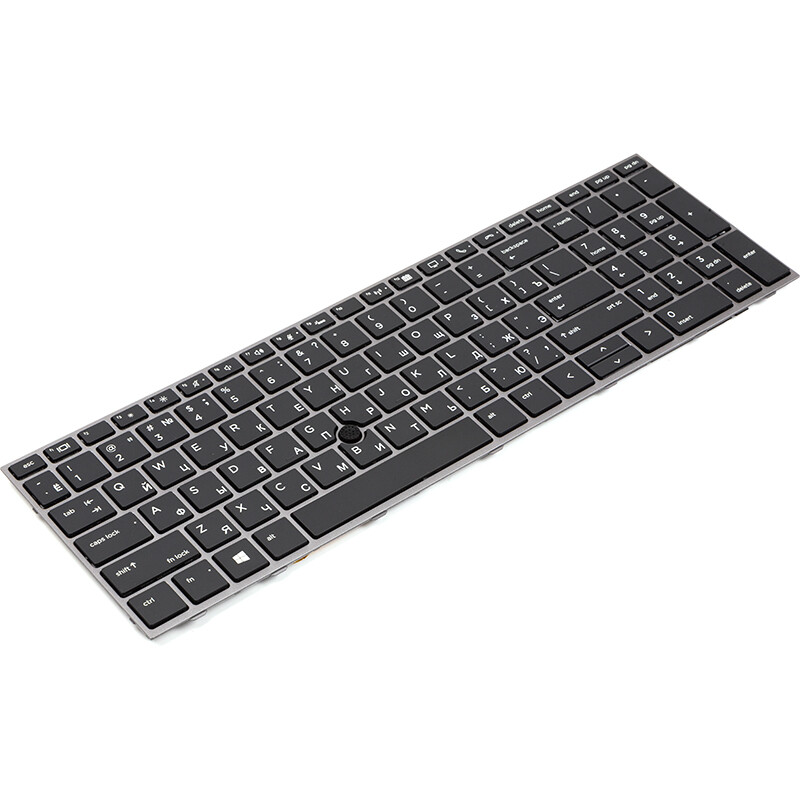 Клавіатура PowerPlant для ноутбука HP Zbook 15 G5 чорна, без фрейму, підсвічування (KB315000)