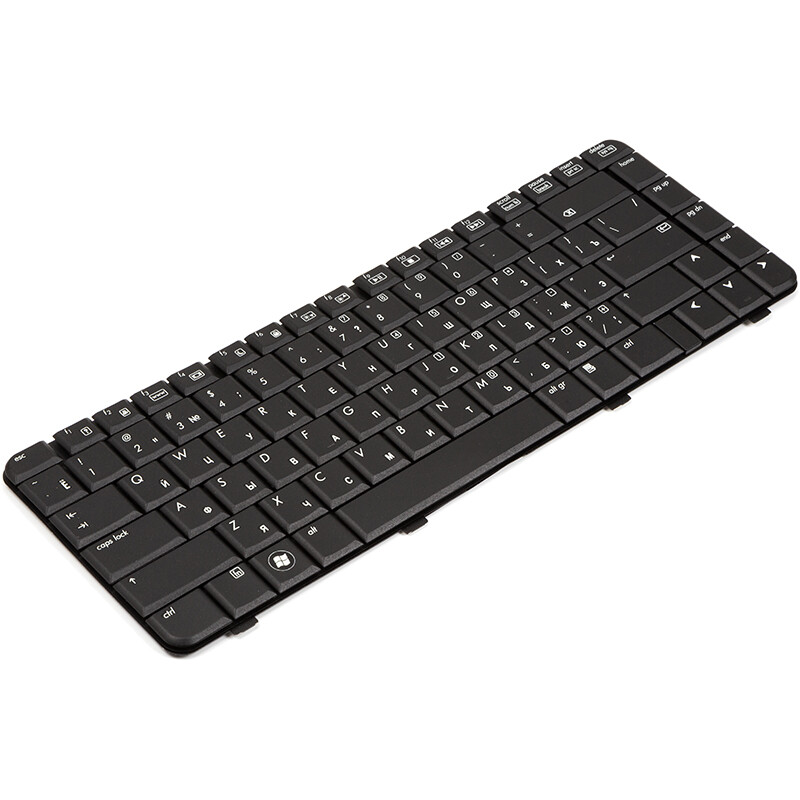 Клавиатура PowerPlant для ноутбука HP Compaq Presario CQ40 черная, черный фрейм (KB315178)