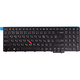 Клавіатура PowerPlant для ноутбука Lenovo ThinkPad T540, W540, KM-105U чорна, чорний фрейм (KB310752)