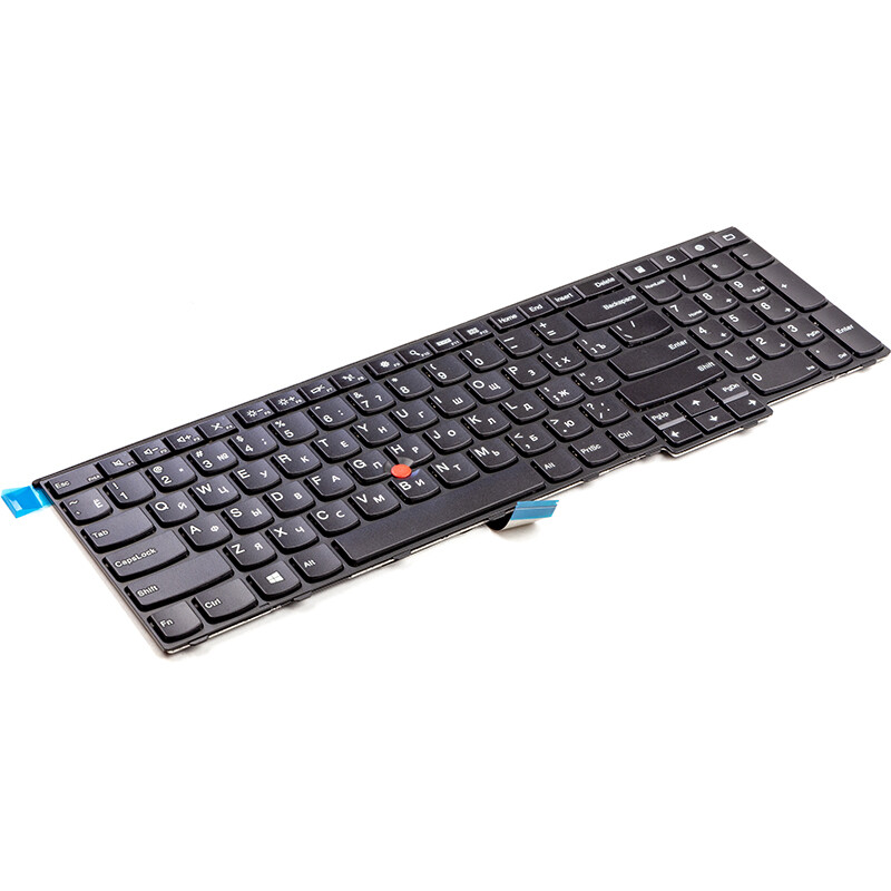 Клавіатура PowerPlant для ноутбука Lenovo ThinkPad T540, W540, KM-105U чорна, чорний фрейм (KB310752)