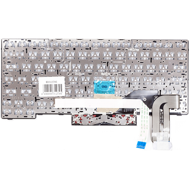 Клавіатура PowerPlant для ноутбука Lenovo Thinkpad E480, L480 чорна, чорний фрейм (KB312795)