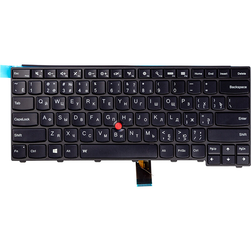 Клавиатура PowerPlant для ноутбука Lenovo Thinkpad T440, E431 черная, подсветка (KB310767)