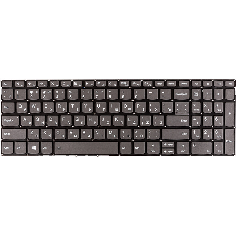 Клавиатура PowerPlant для ноутбука Lenovo IdeaPad 330S-15IKB (US) подсветка (KB312740)