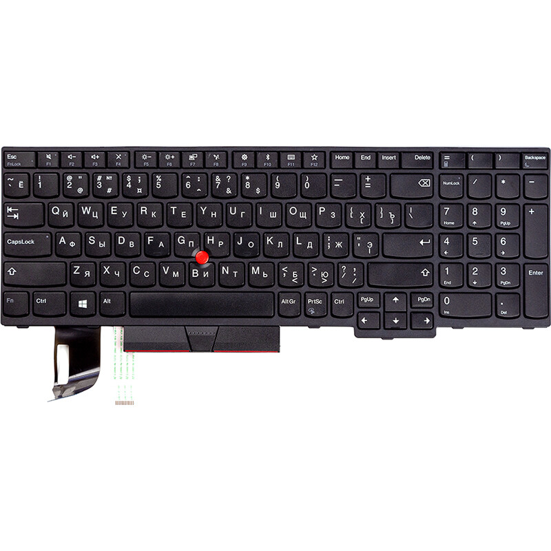 Клавиатура PowerPlant для ноутбука Lenovo E580 черная (KB312788)
