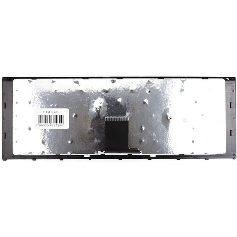 Клавіатура PowerPlant для ноутбука Sony Vaio VPC-EA чорна, чорний фрейм (KB315390)